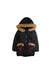 A Black Puffer/Quilted Coats & Outerwear from Catimini in size 5T for girl. (Front View)