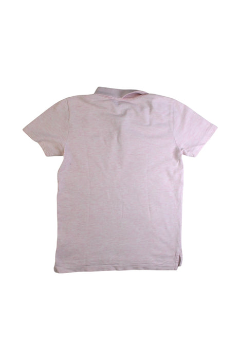 A Ivory Short Sleeve Polos from Crewcuts in size 6T for boy. (Back View)
