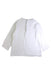 A White Long Sleeve Shirts from Excuse My French in size 8Y for boy. (Front View)