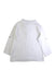 A White Long Sleeve Shirts from Excuse My French in size 8Y for boy. (Back View)