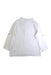 A White Long Sleeve Shirts from Excuse My French in size 8Y for boy. (Back View)