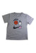 A Grey Short Sleeve T Shirts from Nike in size 6T for boy. (Front View)