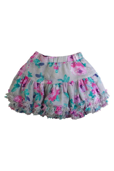 A Pink Short Skirts from Joules in size 6T for girl. (Back View)