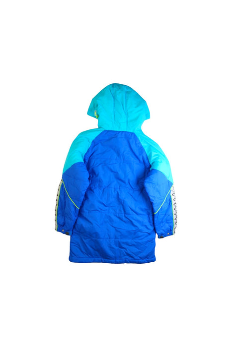 A Blue Cover Ups from TYR in size 4T for neutral. (Back View)