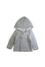 A Grey Lightweight Jackets from purebaby in size 12-18M for boy. (Front View)