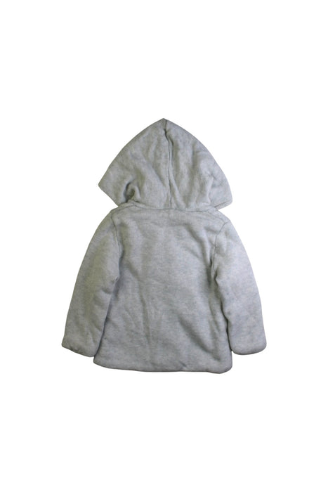 A Grey Lightweight Jackets from purebaby in size 12-18M for boy. (Back View)