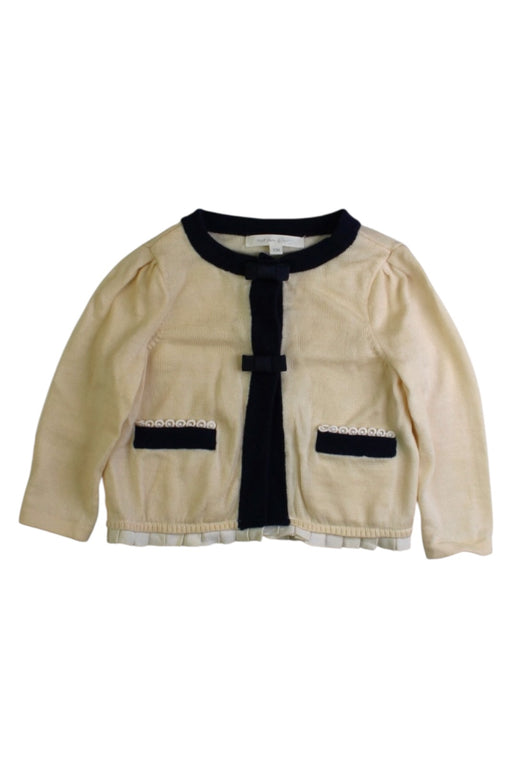 A Beige Cardigans from Nicholas & Bears in size 6-12M for girl. (Front View)