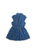 A Blue Sleeveless Dresses from Levi's in size 4T for girl. (Back View)