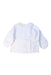 A White Long Sleeve Shirts from Paz Rodriguez in size 3-6M for girl. (Back View)