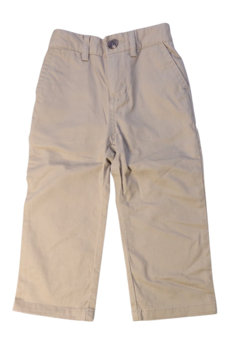 A Beige Casual Pants from Ralph Lauren in size 12-18M for boy. (Front View)