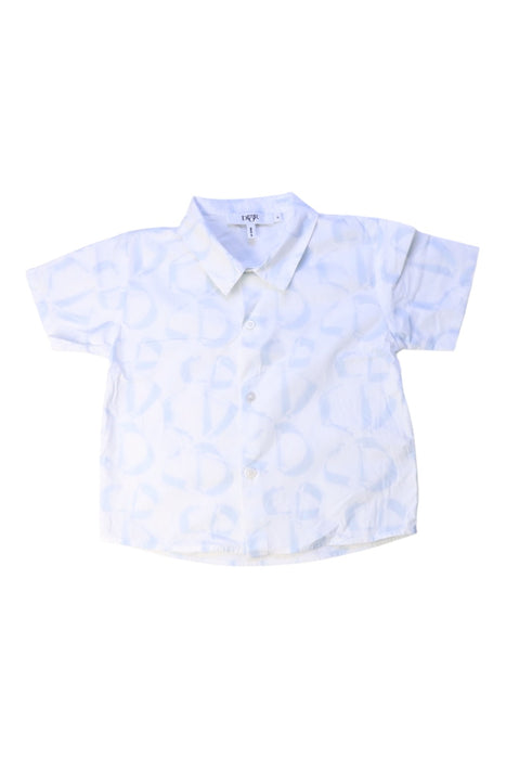 A White Short Sleeve Shirts from Dior in size 12-18M for boy. (Front View)