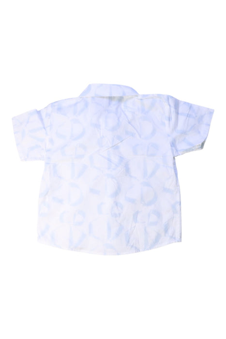 A White Short Sleeve Shirts from Dior in size 12-18M for boy. (Back View)