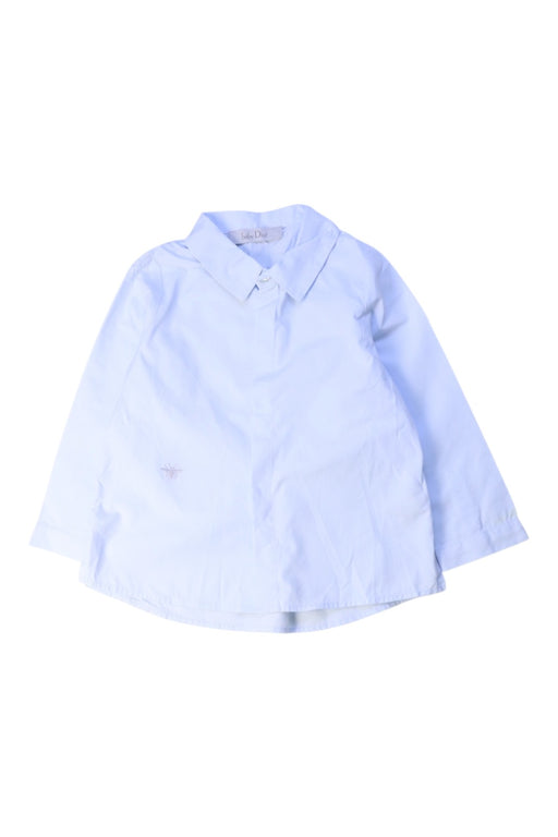 A White Long Sleeve Shirts from Dior in size 6-12M for boy. (Front View)