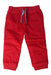 A Red Sweatpants from Petit Bateau in size 12-18M for boy. (Front View)