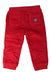 A Red Sweatpants from Petit Bateau in size 12-18M for boy. (Back View)