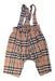 A Beige Long Overalls from Burberry in size 3-6M for boy. (Back View)