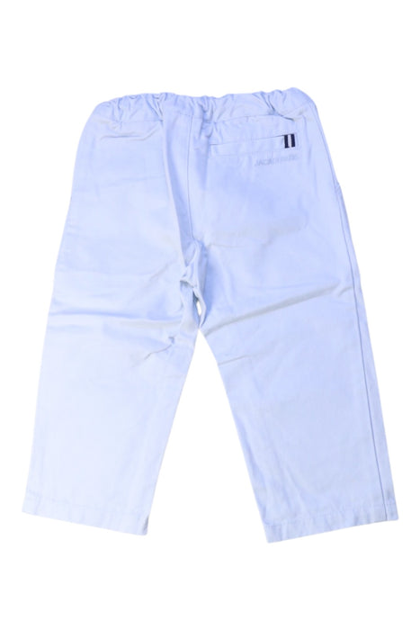 A White Casual Pants from Jacadi in size 12-18M for boy. (Back View)