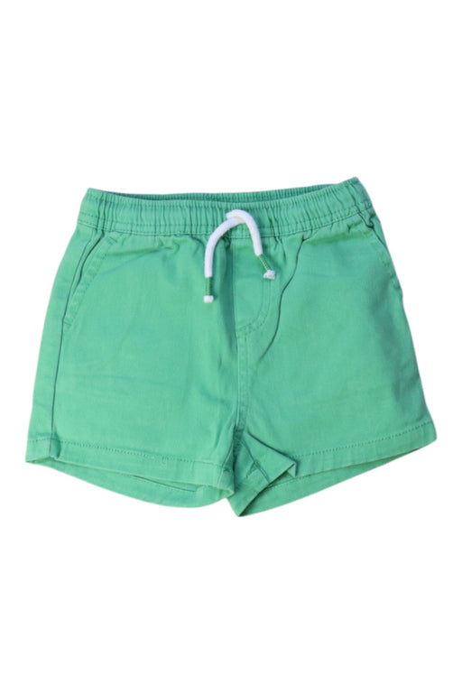 A Green Shorts from Seed in size 12-18M for boy. (Front View)