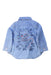 A Blue Long Sleeve Shirts from Ralph Lauren in size 6-12M for boy. (Back View)