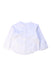 A White Long Sleeve Shirts from Nanos in size 6-12M for boy. (Front View)
