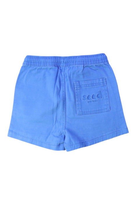A Blue Shorts from Seed in size 18-24M for boy. (Back View)