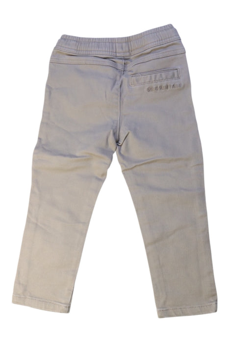 A Beige Casual Pants from Seed in size 2T for boy. (Back View)