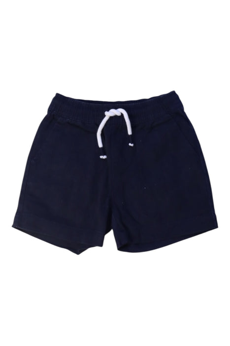 A Navy Shorts from Seed in size 2T for boy. (Front View)