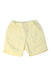 A Yellow Shorts from Tartine et Chocolat in size 6-12M for boy. (Front View)