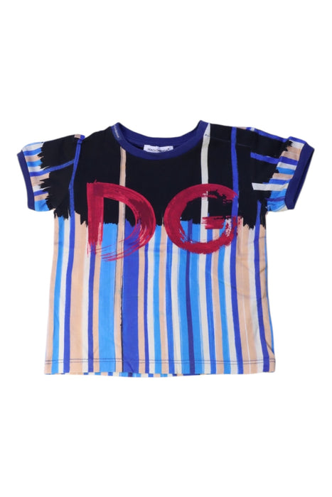 A Multicolour Short Sleeve T Shirts from Dolce & Gabbana in size 6-12M for boy. (Front View)