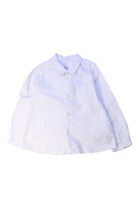 A White Long Sleeve Shirts from Bonpoint in size 3T for boy. (Front View)