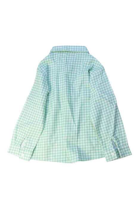 A Green Long Sleeve Shirts from Paz Rodriguez in size 3T for boy. (Back View)