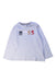 A Grey Long Sleeve T Shirts from Boss in size 3T for boy. (Front View)