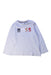 A Grey Long Sleeve T Shirts from Boss in size 3T for boy. (Front View)