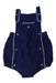 A Navy Overall Shorts from Ralph Lauren in size 12-18M for boy. (Front View)