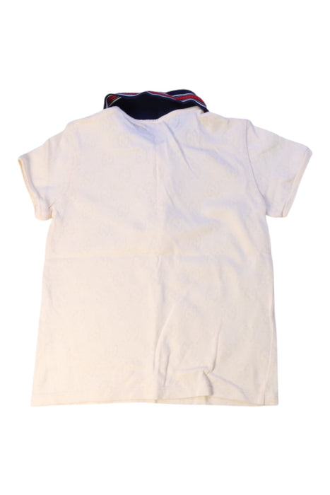 A White Short Sleeve Polos from Gucci in size 3T for boy. (Back View)