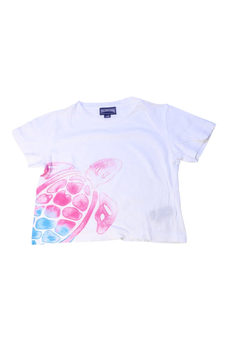 A White Short Sleeve T Shirts from Vilebrequin in size 4T for boy. (Front View)