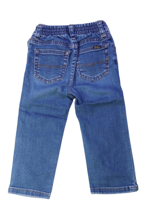 A Blue Jeans from Polo Ralph Lauren in size 2T for boy. (Back View)