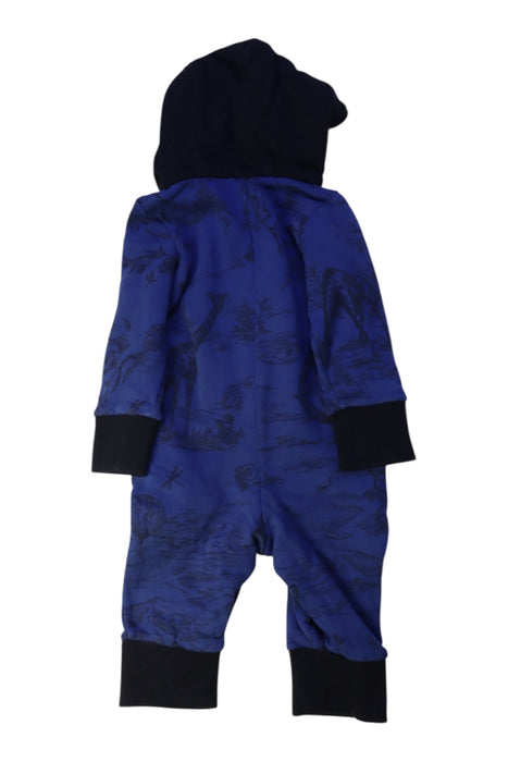 A Blue Long Sleeve Rompers from Dior in size 3-6M for boy. (Back View)