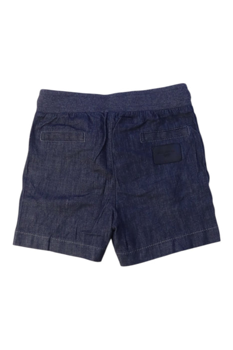 A Navy Shorts from Dolce & Gabbana in size 6-12M for boy. (Back View)