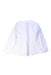 A White Long Sleeve Shirts from Nanos in size 2T for boy. (Back View)