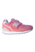A Pink Sneakers from New Balance in size 18-24M for girl. (Front View)