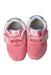 A Pink Sneakers from New Balance in size 18-24M for girl. (Back View)