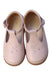 A Pink Flats from Pom d’Api in size 18-24M for girl. (Back View)