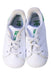 A White Sneakers from Adidas in size 12-18M for boy. (Back View)