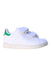 A White Sneakers from Adidas in size 12-18M for neutral. (Front View)
