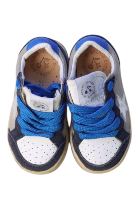 A Blue Sneakers from Golden Goose Bonpoint in size 12-18M for boy. (Back View)
