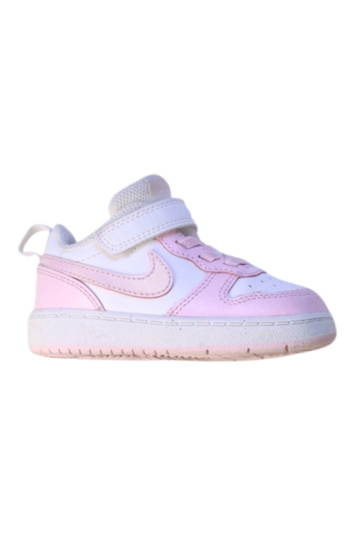A Pink Sneakers from Nike in size 18-24M for girl. (Front View)