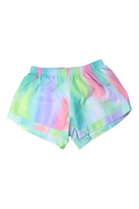 A Multicolour Active Shorts from Adidas in size 10Y for girl. (Front View)