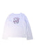 A White Long Sleeve Tops from Janie & Jack in size 12Y for girl. (Front View)