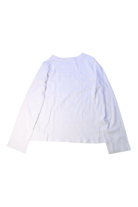 A White Long Sleeve Tops from Janie & Jack in size 12Y for girl. (Back View)
